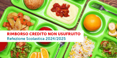 Rimborso refezione scolastica 2024-2025