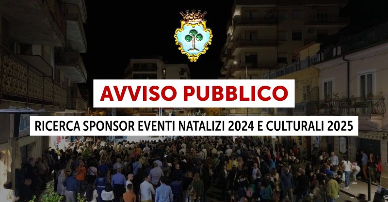 Ricerca sponsor eventi natalizi