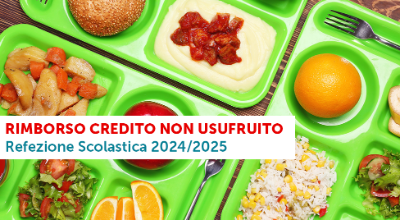 Rimborso refezione scolastica 2024-2025